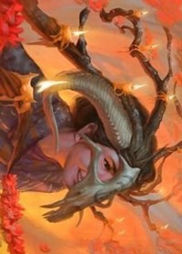 Hedgewitch's Mask Art Card, Art Series: Innistrad: Midnight Hunt