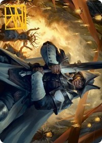 Ritual Guardian Art Card (Gold-Stamped Signature), Art Series: Innistrad: Midnight Hunt