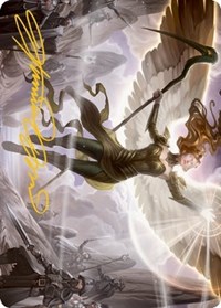 Sigarda's Splendor Art Card (Gold-Stamped Signature), Art Series: Innistrad: Midnight Hunt
