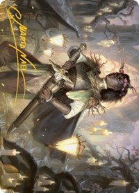 Sungold Sentinel Art Card (Gold-Stamped Signature), Art Series: Innistrad: Midnight Hunt