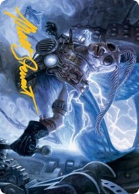 Insectile Aberration Art Card (Gold-Stamped Signature), Art Series: Innistrad: Midnight Hunt