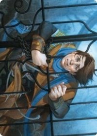 Locked in the Cemetery Art Card, Art Series: Innistrad: Midnight Hunt