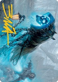 Nebelgast Intruder Art Card (Gold-Stamped Signature), Art Series: Innistrad: Midnight Hunt