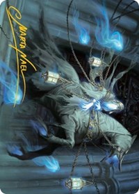 Patrician Geist Art Card (Gold-Stamped Signature), Art Series: Innistrad: Midnight Hunt