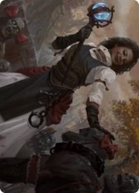 Skaab Wrangler Art Card, Art Series: Innistrad: Midnight Hunt