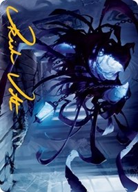 Spectral Adversary Art Card (Gold-Stamped Signature), Art Series: Innistrad: Midnight Hunt