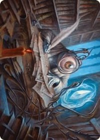 Unblinking Observer Art Card, Art Series: Innistrad: Midnight Hunt