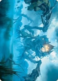 Creeping Inn Art Card, Art Series: Innistrad: Midnight Hunt