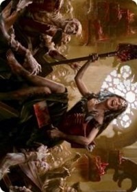 Gisa, Glorious Resurrector Art Card, Art Series: Innistrad: Midnight Hunt