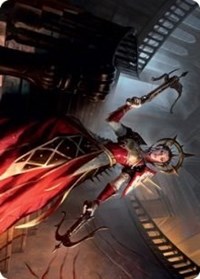 Bloodthirsty Adversary Art Card, Art Series: Innistrad: Midnight Hunt