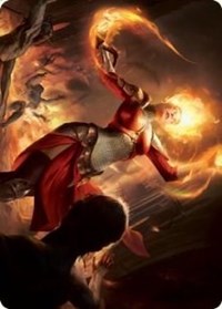 Light Up the Night Art Card, Art Series: Innistrad: Midnight Hunt
