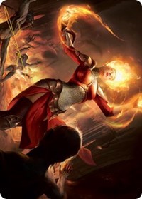 Light Up the Night Art Card (Gold-Stamped Signature), Art Series: Innistrad: Midnight Hunt