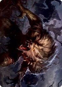 Village Reavers Art Card, Art Series: Innistrad: Midnight Hunt