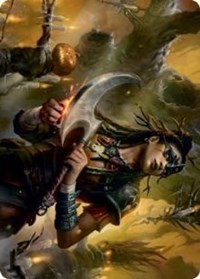 Harvesttide Sentry Art Card, Art Series: Innistrad: Midnight Hunt