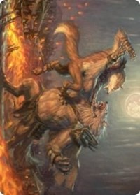 Duel for Dominance Art Card, Art Series: Innistrad: Midnight Hunt