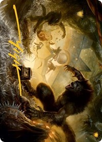 Storm the Festival Art Card (Gold-Stamped Signature), Art Series: Innistrad: Midnight Hunt