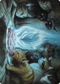 Can't Stay Away Art Card, Art Series: Innistrad: Midnight Hunt
