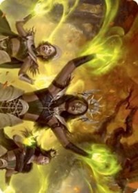 Dawnhart Wardens Art Card, Art Series: Innistrad: Midnight Hunt