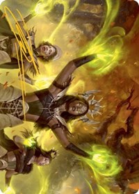 Dawnhart Wardens Art Card (Gold-Stamped Signature), Art Series: Innistrad: Midnight Hunt