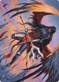 Liesa, Forgotten Archangel Art Card, Art Series: Innistrad: Midnight Hunt