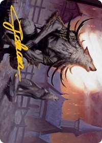 Lord of the Ulvenwald Art Card (Gold-Stamped Signature), Art Series: Innistrad: Midnight Hunt