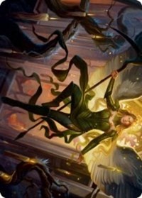 Sigarda, Champion of Light Art Card, Art Series: Innistrad: Midnight Hunt