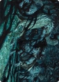 Unnatural Moonrise Art Card, Art Series: Innistrad: Midnight Hunt