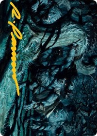 Unnatural Moonrise Art Card (Gold-Stamped Signature), Art Series: Innistrad: Midnight Hunt