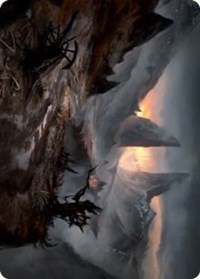 Haunted Ridge Art Card, Art Series: Innistrad: Midnight Hunt