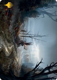 Overgrown Farmland Art Card (Gold-Stamped Signature), Art Series: Innistrad: Midnight Hunt