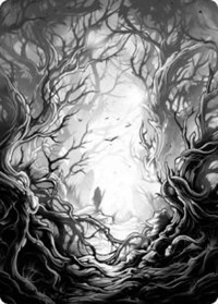 Forest Art Card (81/81), Art Series: Innistrad: Midnight Hunt