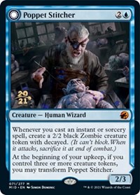 Poppet Stitcher, Prerelease Cards
