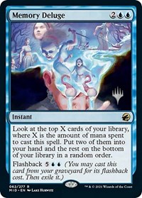 Memory Deluge, Promo Pack: Innistrad: Midnight Hunt