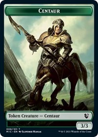 Centaur // Wolf Double-Sided Token, Commander: Innistrad: Midnight Hunt