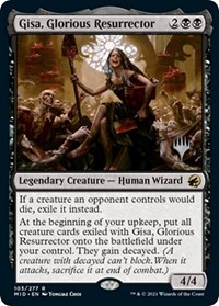 Gisa, Glorious Resurrector, Promo Pack: Innistrad: Midnight Hunt