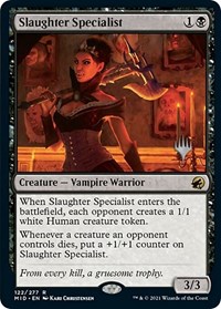 Slaughter Specialist, Promo Pack: Innistrad: Midnight Hunt