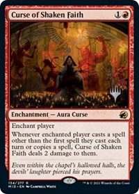 Curse of Shaken Faith, Promo Pack: Innistrad: Midnight Hunt