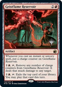 Geistflame Reservoir, Promo Pack: Innistrad: Midnight Hunt