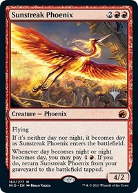 Sunstreak Phoenix, Promo Pack: Innistrad: Midnight Hunt