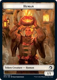 Human Token, Innistrad: Midnight Hunt