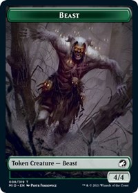 Beast Token, Innistrad: Midnight Hunt