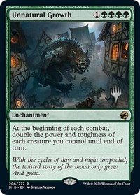 Unnatural Growth, Promo Pack: Innistrad: Midnight Hunt
