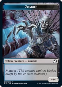 Zombie (015) Token, Innistrad: Midnight Hunt