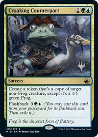Croaking Counterpart, Promo Pack: Innistrad: Midnight Hunt