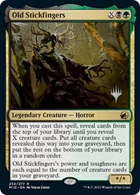 Old Stickfingers, Promo Pack: Innistrad: Midnight Hunt
