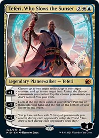 Teferi, Who Slows the Sunset, Promo Pack: Innistrad: Midnight Hunt