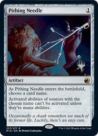 Pithing Needle, Promo Pack: Innistrad: Midnight Hunt