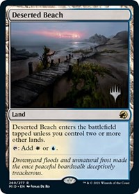 Deserted Beach, Promo Pack: Innistrad: Midnight Hunt