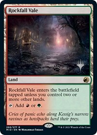 Rockfall Vale, Promo Pack: Innistrad: Midnight Hunt