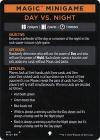 Magic Minigame: Day Vs. Night, Innistrad: Midnight Hunt